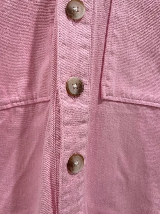 Show Me Your MuMu Range Romper Jumpsuit Pink Button Up NWT Size Medium Summer - Picture 10 of 14